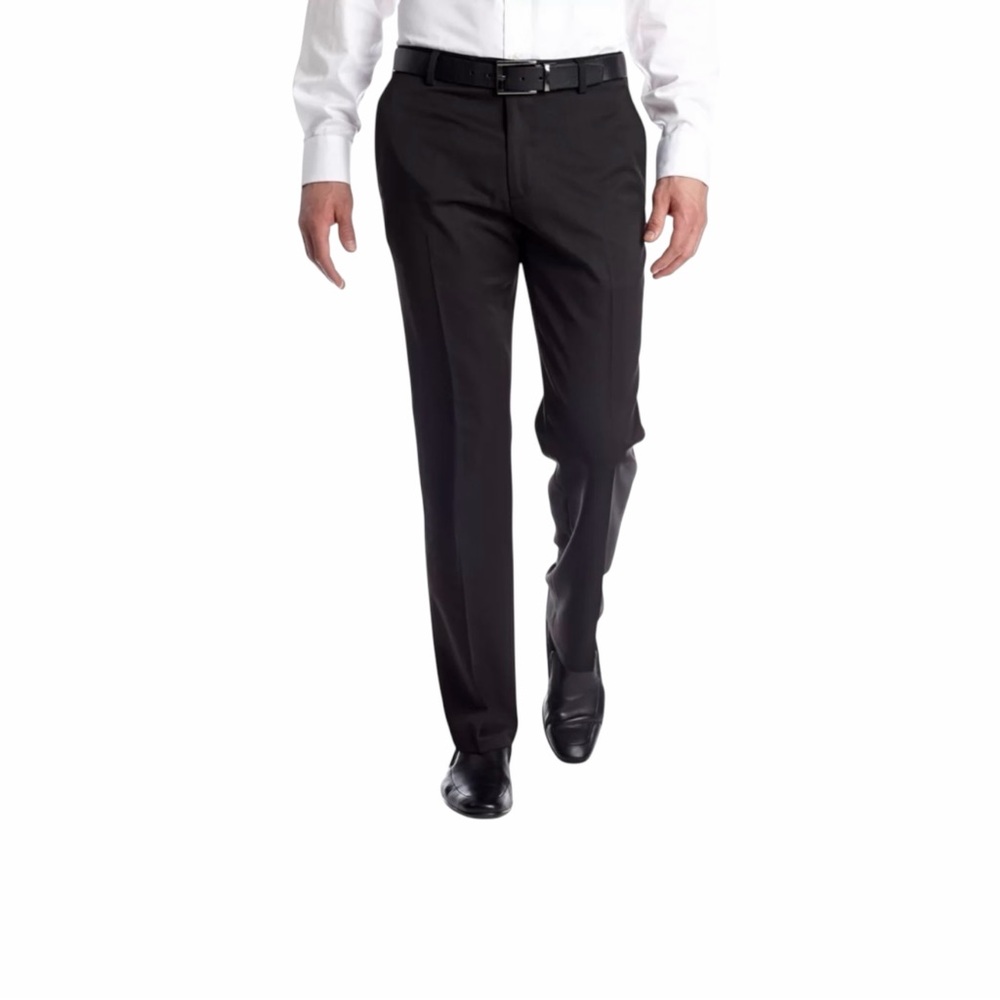 NEW Kenneth Cole Reaction Black Slim Fit Flex Suit Separate Pants size 33/30